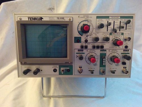 Tenma Model 72-330 Oscilloscope &amp; Probe -Opened But Not Used, As Is or Repair!!