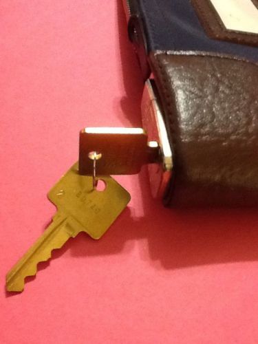 Locking Bank MONEY GUN BAG 2 Key Nylon night deposit cash 10.5 x8&#034;