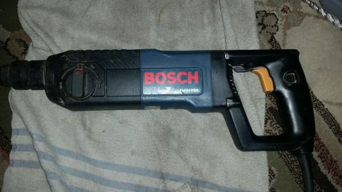 Bosch bulldog 11224vsr sds rotary hammer drill w/ sds bits in tough plastic case for sale