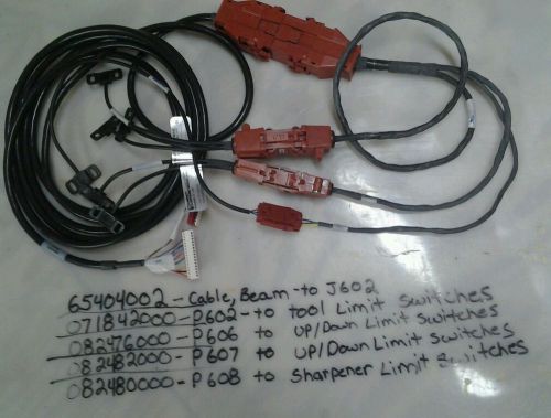 Gerber Cutter S3200 complete Limit switch wiring harness. (65404002)(71842000)