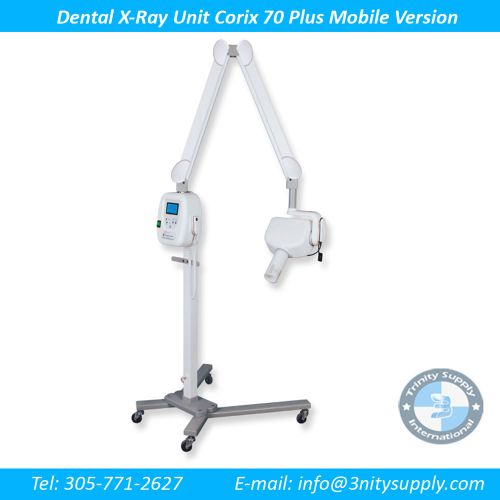Dental X-Ray Unit MOBILE VERSION For Sensor, PSP, Film. High Quality Corix 70 +