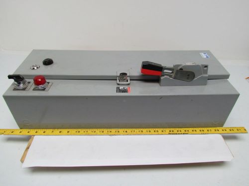 ECN1801BJA Size 0 Starter/Disconnect Non-Reversing Non-Fusible 30A 3Ph 120V Coil
