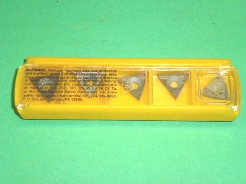 NOS! LOT of (5) Kennametal INDEXABLE CARBIDE INSERTS, SM41, 1016730, 104187481