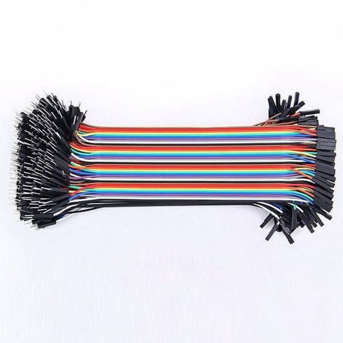 40PCS Jumper Wire Cable 1P-1P 2.54mm 20cm For Arduino Breadboard Sale  @#