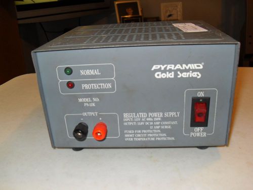 Pyramid gold series regulated power supply for sale