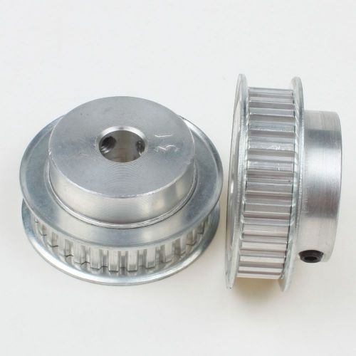 XL Aluminum Timing Belt Pulley 30 Teeth 12mm Stepper Motor Printing Equipment