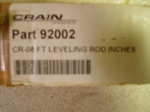 new Crain 8 foot fiberglass survey rod