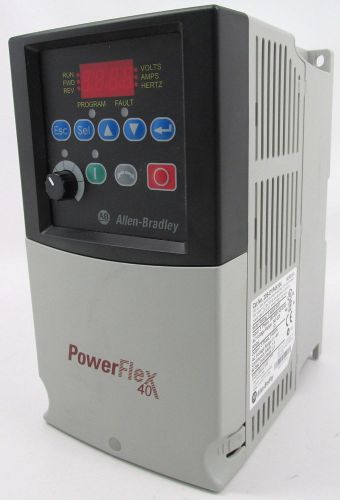 Allen Bradley 22B-V2P3N104 PowerFlex 40 AC Drive 0.4kW 0.5HP 3PH