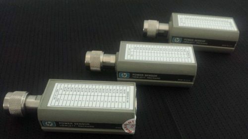 (3 ea.) Agilent/Hewlett Packard 8481A Power Sensors