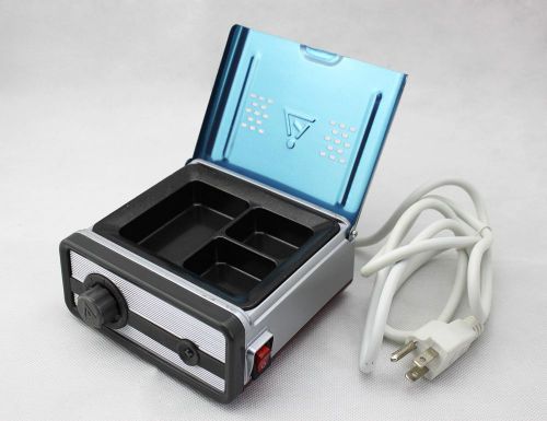Dental New Type Lab Equipment Wax Heater 3-well wax heating analog dipping pot