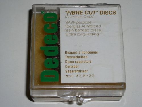 Dedeco Dental Lab Fibre Cut Discs #7001
