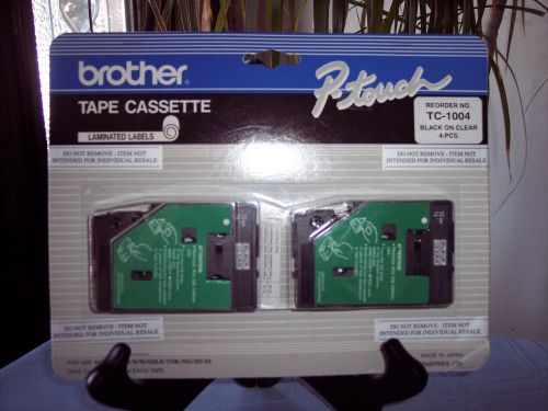 Brother P-Touch TC-10 4 Pack NIB