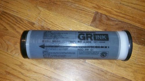 Risograph  GR black Ink Tube G1