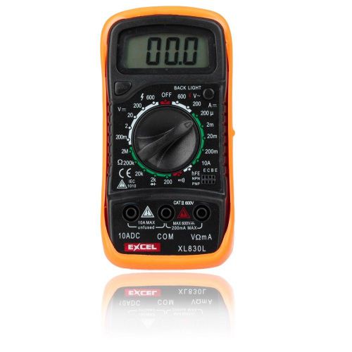 Xl-830l digital multimeter voltmeter ohmmeter ammeter ohm voltage current tester for sale
