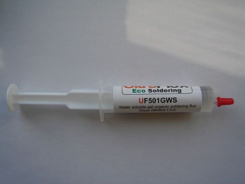 10ml UltaFlux UF501GWS Water washable soldering flux gel