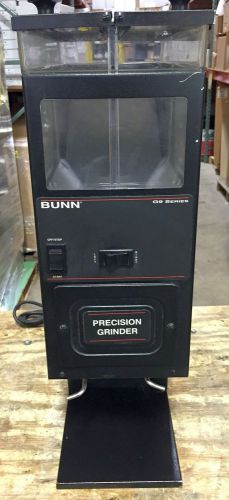 BUNN G9-2T HD DUAL HOPPER PORTION CONTROL COFFEE BEAN GRINDER BLACK