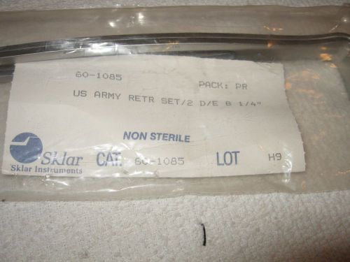 Sklar Instruments # 60-1085 - 8 1/4&#034; US Army Retractor Double End - Pack of 2