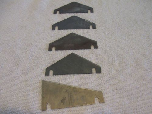 Amcraft Set of 5 Misc. Replacement Blades for Duct Board Tools - NEW