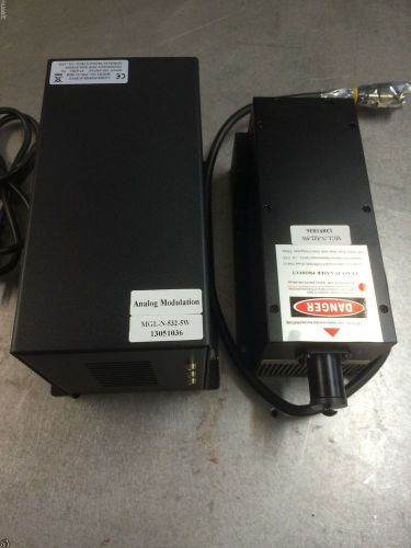 5000mw, 5 watt, 5w green 532nm dpss yag laser cni (mgl-n-532a) for sale