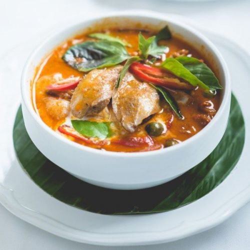 Thai Food Red Curry With Roasted Duck Easy Cook Dinner Thailand with Sent Choice