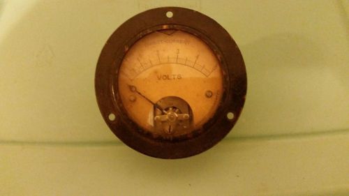 Vintage jewell direct current voltmeter. for sale