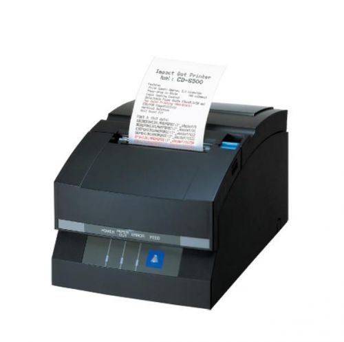 Lot of 2 NEW in Box Citizen CD-S500A Dot Matrix Printer (CD-S500AUBU-BK)