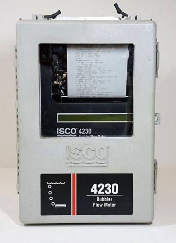 Teledyne ISCO 4230 Bubbler Flow Meter Environmental Water Level Rate Recorder