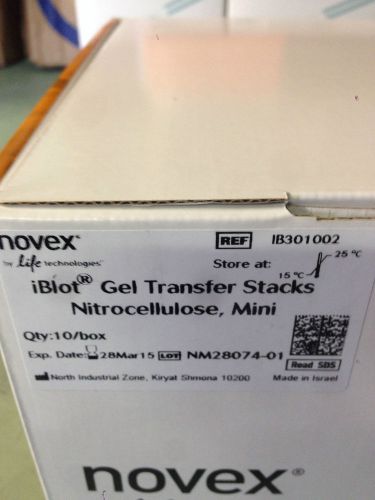 Novex iblot nitrocellulose transfer stack for sale