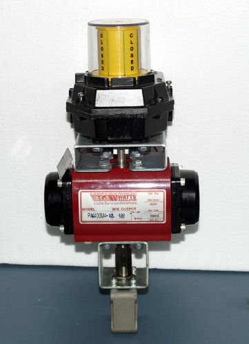 Watts regulator pneumatic valve actuator pa-400-m4  &amp;watchman new for sale