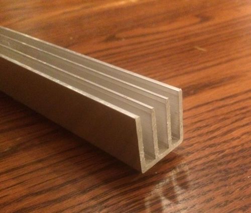 Aluminum Heat Sink For LED or Electronic Components (6&#034; x 1&#034; x 1&#034;)