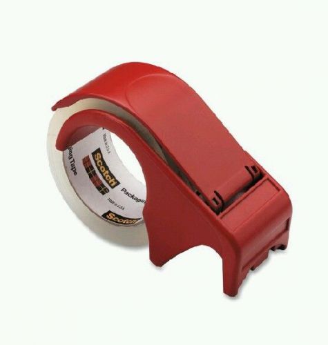 Scotch Handheld 2&#034; Packaging Tape Dispenser - DP300RD Box Tape Dispenser