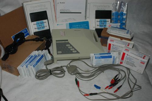 Burdick EK10 Electrocardiogram ECG EKG with 10 Leed Cables &amp;