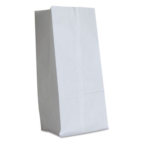 16# paper bag, 40-lb base weight, white, 7-1/16 x 4-13/16 x 13-3/4, 500-bundle for sale
