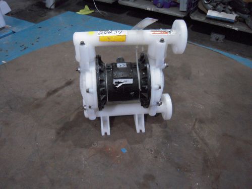 Graco husky 1040 1&#034; air operated polypropylene diaphragm pump for sale