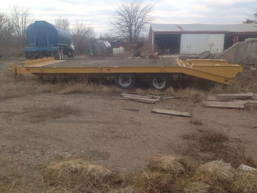 24,000LBS Belshie Tag Trailer Pintle Hitch Dual Tandem