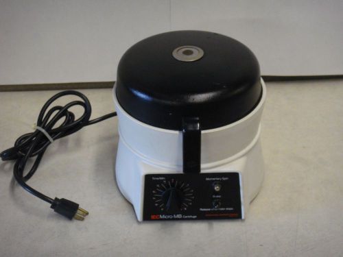 Iec micro-mb microcentrifuge model mmb for sale