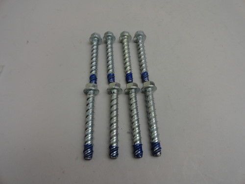 NEW concrete wedge bolt anchor fastener 1/2&#034; X 4&#034; lot of 8