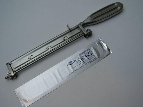 Skin Grafting Knife with Sterilized Blade Orthopedic Surgical Instrument