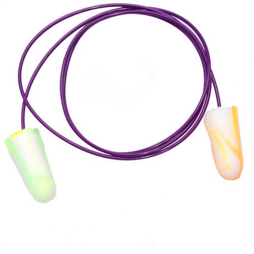100 Pairs Moldex 6654 Sparkplugs Disposable Ear Plug Corded NRR 33