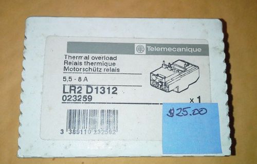 Telemecanique Thermal OverloadLR2D1312