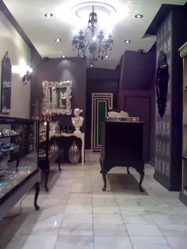 Gorgeous Upscale Jewelry Showcases.Displays. Black. Victorian Style.New York