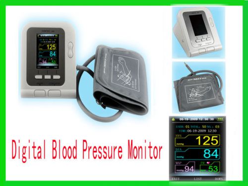 Brand New Digital Blood Pressure Monitor + free CD Software 100% good