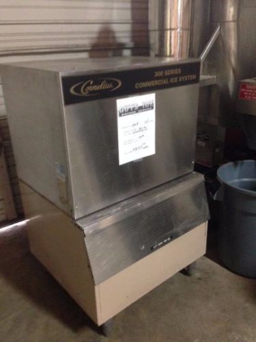 300# commercial ice machine w\ 150 storage bin   florida for sale