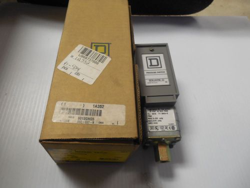 NEW SQUARE D INDUSTRIAL PRESSURE SWITCH 9012 GNG-5 SER B TYPE 1