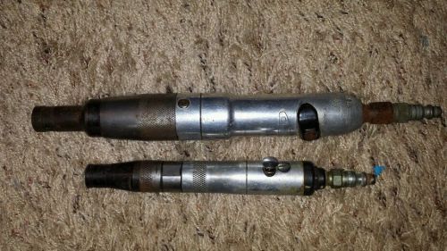 2 nut runners pneumatic screwdrivers for parts repair cleco