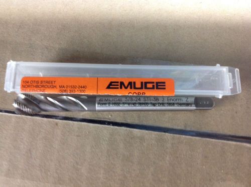 New 1pc emuge 3/8 24 unf 3b sti helicoil tap 2 enorm z/e toolmaker machine shop for sale