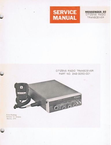 Johnson Service Manual MESSENGER 50