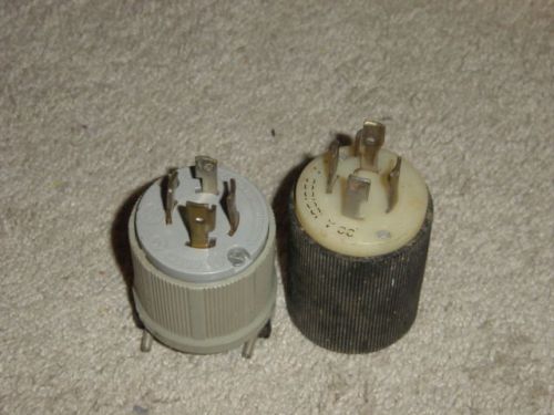 Used 30 amp, 125/250 volt, 3 phase plug