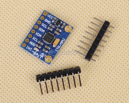 Mpu-6050 3 axis gyroscope+accelerometer(3v-5v compatible) module for arduino for sale