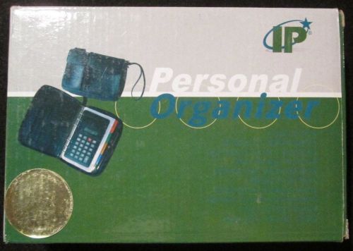 IP Personal Organizer Monthly Planner Calculator Phone Book NIB